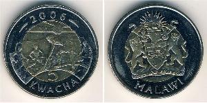 5 Квача Малаві (1964 - ) Біметал 