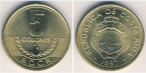 5 Колон Costa Rica (1821 - )  