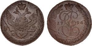 5 Копейка Российская империя (1720-1917) Медь Екатерина II (1729-1796)