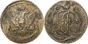 5 Копійка Російська імперія (1720-1917) Мідь Катерина II (1729-1796)