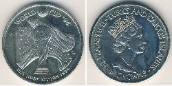 5 Крона  Нікель/Мідь Єлизавета II (1926-2022)