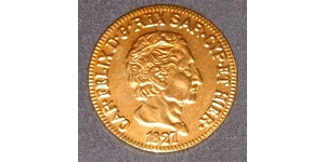 5 Ліра Italian city-states Мідь Charles Felix of Sardinia