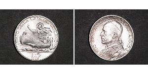5 Ліра Ватікан (1926-) Срібло Пій XII  (1876 - 1958)