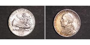 5 Ліра Ватікан (1926-) Срібло Пій XII  (1876 - 1958)
