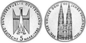 5 Марка ФРН (1949-1990)  