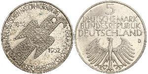 5 Марка ФРН (1949-1990)  