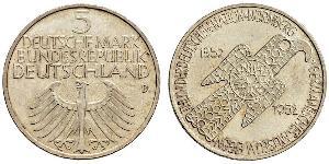 5 Марка ФРН (1949-1990)  