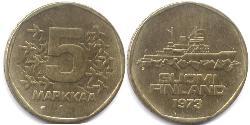 5 Марка Фінляндія (1917 - )  