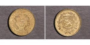 5 Марка Фінляндія (1917 - ) Латунь 