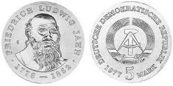 5 Марка Німецька Демократична Республіка (1949-1990) Нікель/Мідь 