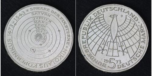 5 Марка Германская империя (1871-1918) Серебро 