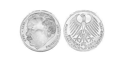 5 Марка ФРГ (1949-1990) Серебро 