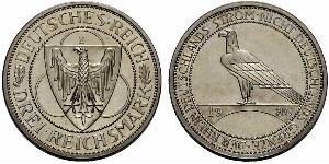5 Марка Веймарська республіка (1918-1933) Срібло 