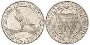 5 Марка Веймарська республіка (1918-1933) Срібло 
