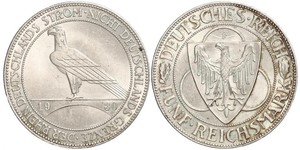 5 Марка Веймарська республіка (1918-1933) Срібло 