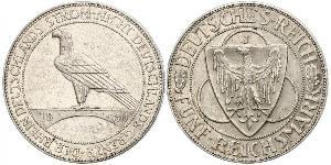 5 Марка Веймарська республіка (1918-1933) Срібло 