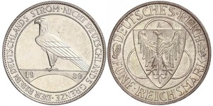 5 Марка Веймарська республіка (1918-1933) Срібло 