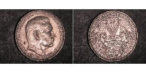 5 Марка Веймарська республіка (1918-1933) Срібло Пауль фон Гінденбург