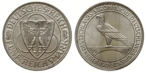 5 Марка Веймарська республіка (1918-1933) Срібло 