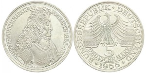 5 Марка Німеччина Срібло 