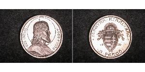 5 Пенге Королевство Венгрия (1920 - 1946) Серебро Иштван I Святой