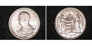 5 Пенгьо Королівство Угорщина (1920 - 1946) Срібло Горті Міклош