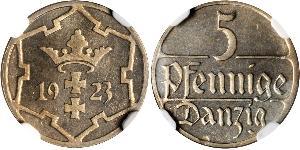 5 Пфенниг Gdansk (1920-1939)  