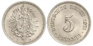 5 Пфеніг Німецька імперія (1871-1918)  