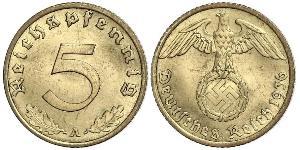 5 Пфеніг Третій рейх (1933-1945)  