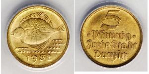 5 Пфеніг Gdansk (1920-1939) Бронза/Алюміній 