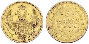 5 Рубль Російська імперія (1720-1917) Золото Микола I (1796-1855)