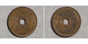 5 Сантім Бельгійське Конго (1908 - 1960)  