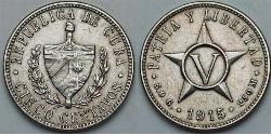 5 Сентаво Cuba (1898 - )  