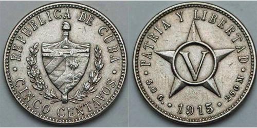 5 Сентаво Cuba (1898 - )  