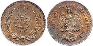 5 Сентаво Соединённые Штаты Мексики (1867 - ) Медь 