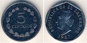 5 Сентаво Сальвадор Нержавіюча сталь 