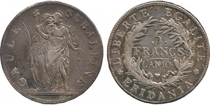 5 Франк Italian city-states Серебро 