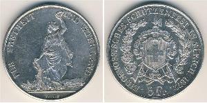 5 Франк Швейцарія Срібло 