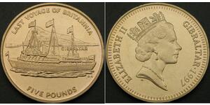 5 Фунт Gibraltar (1704 - )  