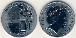 5 Фунт Gibraltar (1704 - )  