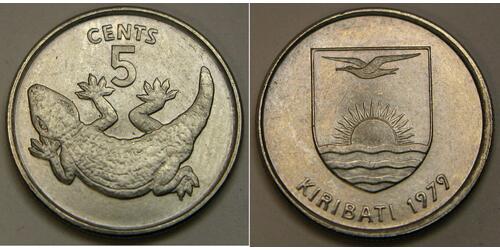 5 Цент Кирибати (1979 - )  