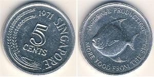 5 Цент Сінгапур Алюміній 