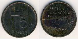 5 Цент Королівство Нідерланди (1815 - ) Бронза 