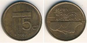 5 Цент Королівство Нідерланди (1815 - ) Бронза 