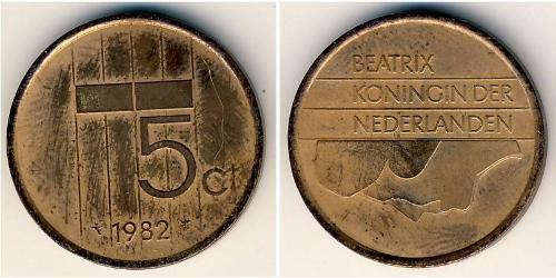 5 Цент Королівство Нідерланди (1815 - ) Бронза 