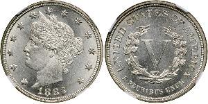 5 Цент США (1776 - ) Никель/Медь 