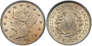 5 Цент США (1776 - ) Никель/Медь 
