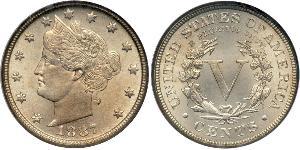5 Цент США (1776 - ) Никель/Медь 