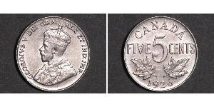 5 Цент Канада Нікель Георг V (1865-1936)