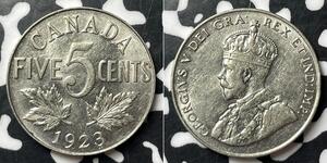 5 Цент Канада Нікель Георг V (1865-1936)